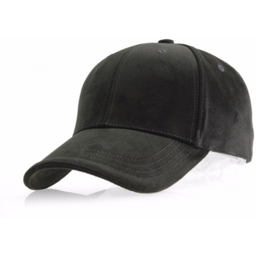 Plain Dark Grey Baseball Cap